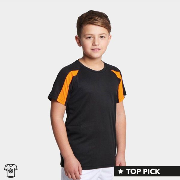 AWDis Kids Cool Contrast T-Shirt Thumbnail
