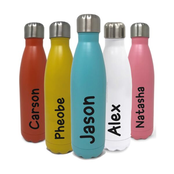 Schools - 500ml Stainless Steel Water Bottle Thumbnail