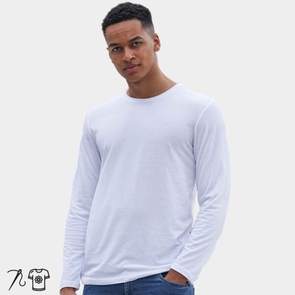 AWDis Long Sleeve Tri-Blend T-Shirt Thumbnail