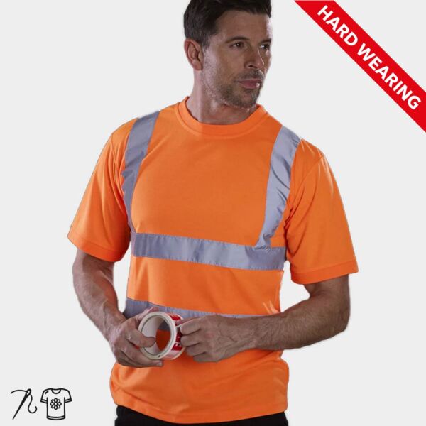 Hi-Vis Short Sleeve T-Shirt (HVJ410) Thumbnail