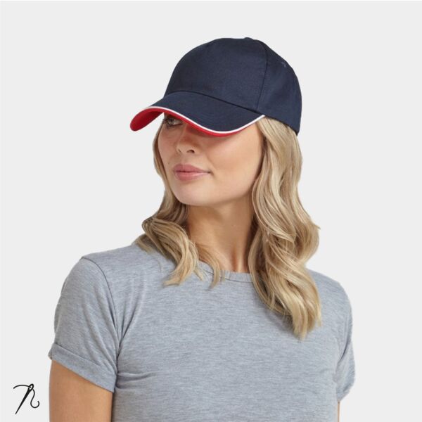 Authentic Piped 5 Panel Cap Thumbnail