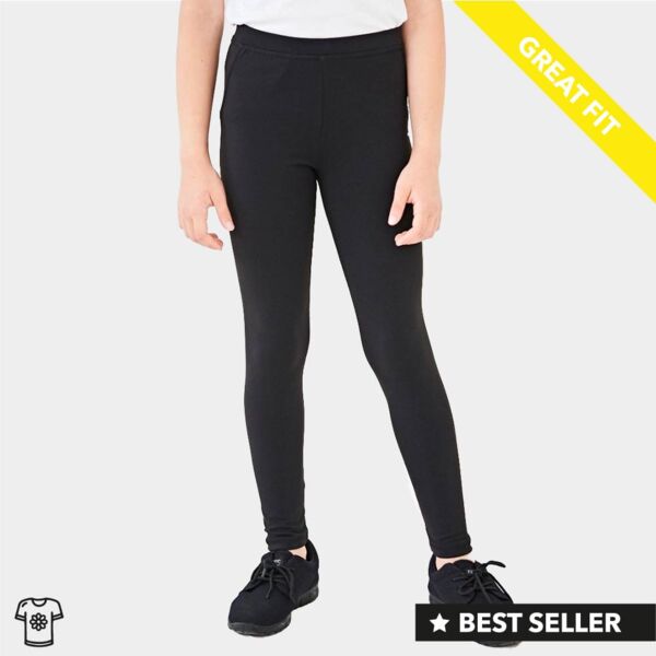 Kids Matt Finish Leggings - Dance Wear  Thumbnail