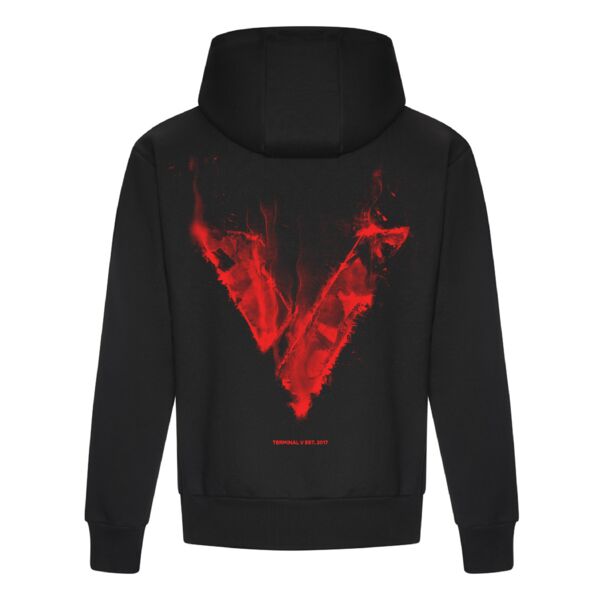 Terminal V - Red Smoke Hoodie Thumbnail