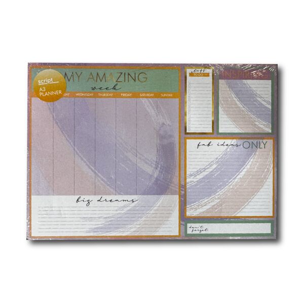 Lighter Weighs "My Amazing Week" A3 Planner Thumbnail