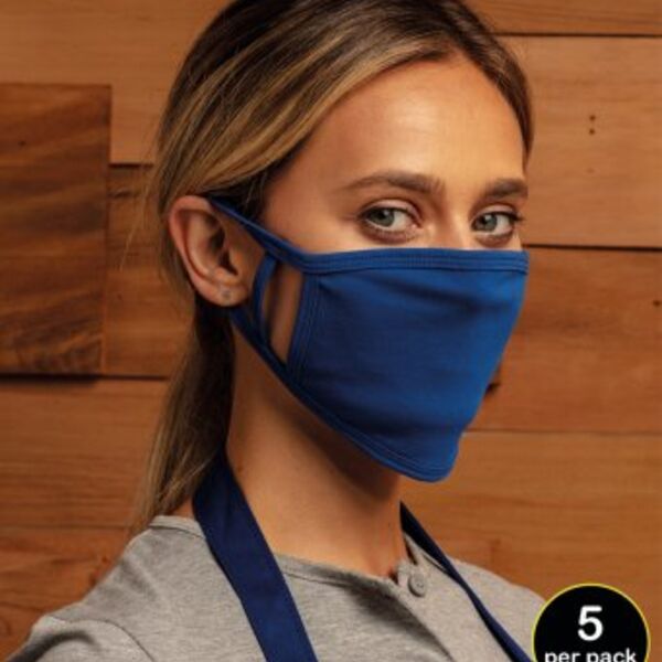 Premier Washable 2-Ply Face Cover 5 Pack Thumbnail