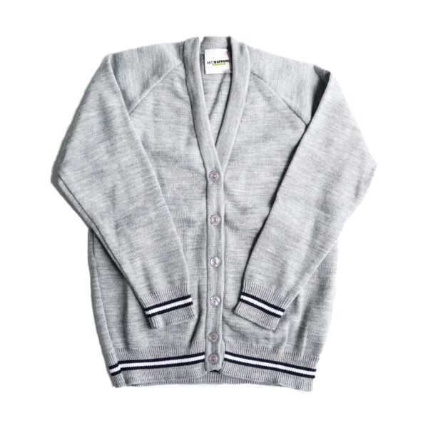 Piped Knitted Cardigan Thumbnail